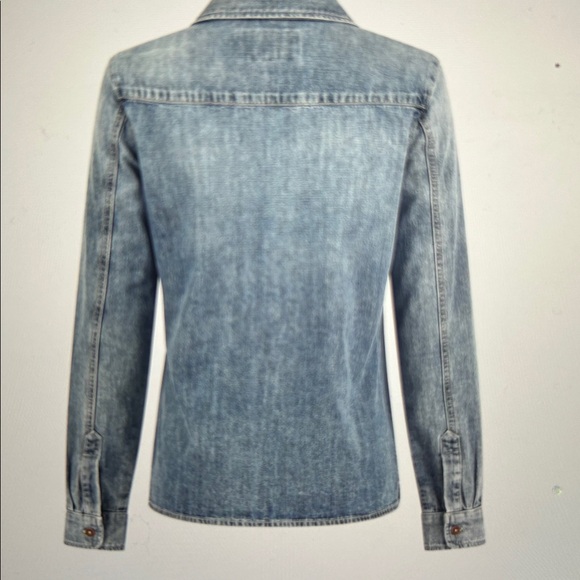 AG Daily Blue Denim Shirt - Picture 3 of 16